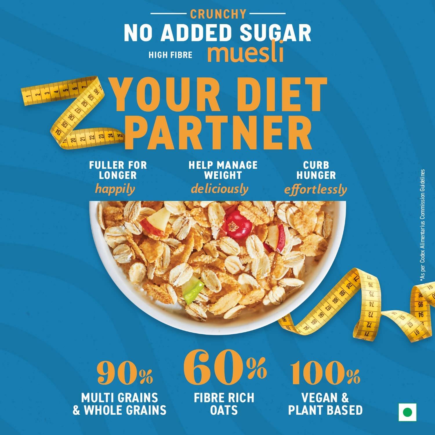 Bagrry's Crunchy No Added Sugar Muesli - Grab2buy