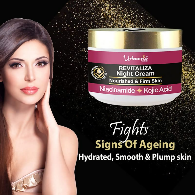 Urbaano Herbal Revitaliza Kojic Acid Night Cream  Grab2Buy Urbaano Herbal Grab2Buy