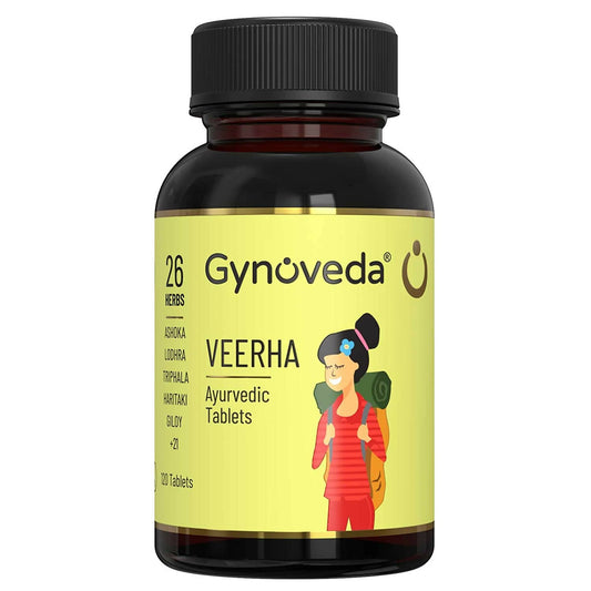 Gynoveda Veerha Ayurvedic Tablets - Grab2buy
