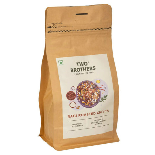 Two Brothers Organic Farms Ragi Roasted Chivda - Distacart