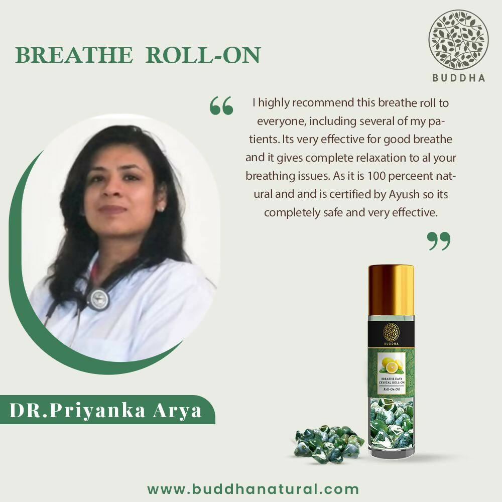 Buddha Natural Breathe Easy Crystal Roll On 