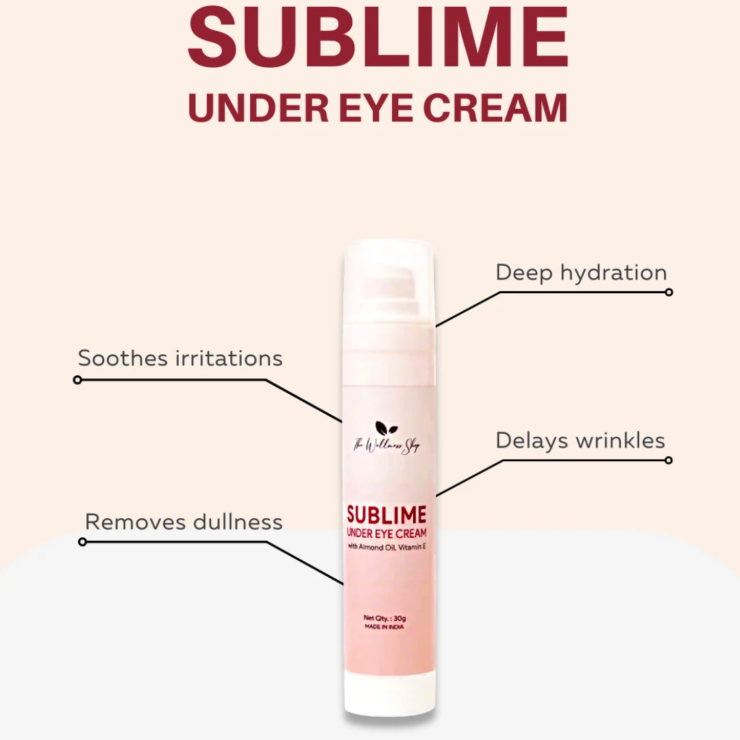 The Wellness Shop Sublime Under Eye Cream  Grab2Buy The Wellness Shop Grab2Buy