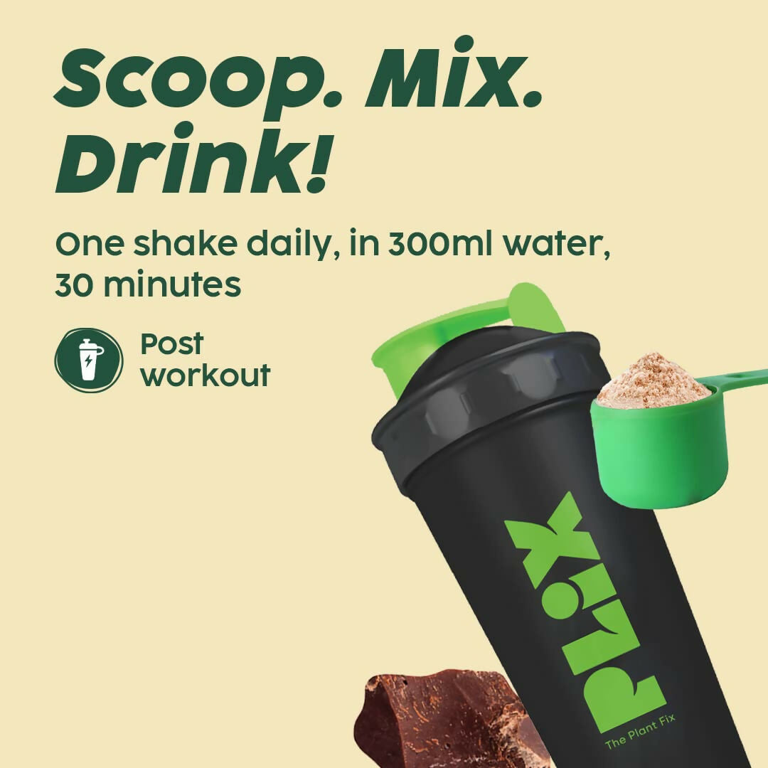 PLIX The Plant Fix Strength Vegan Plant Protein Powder - Chocolate 