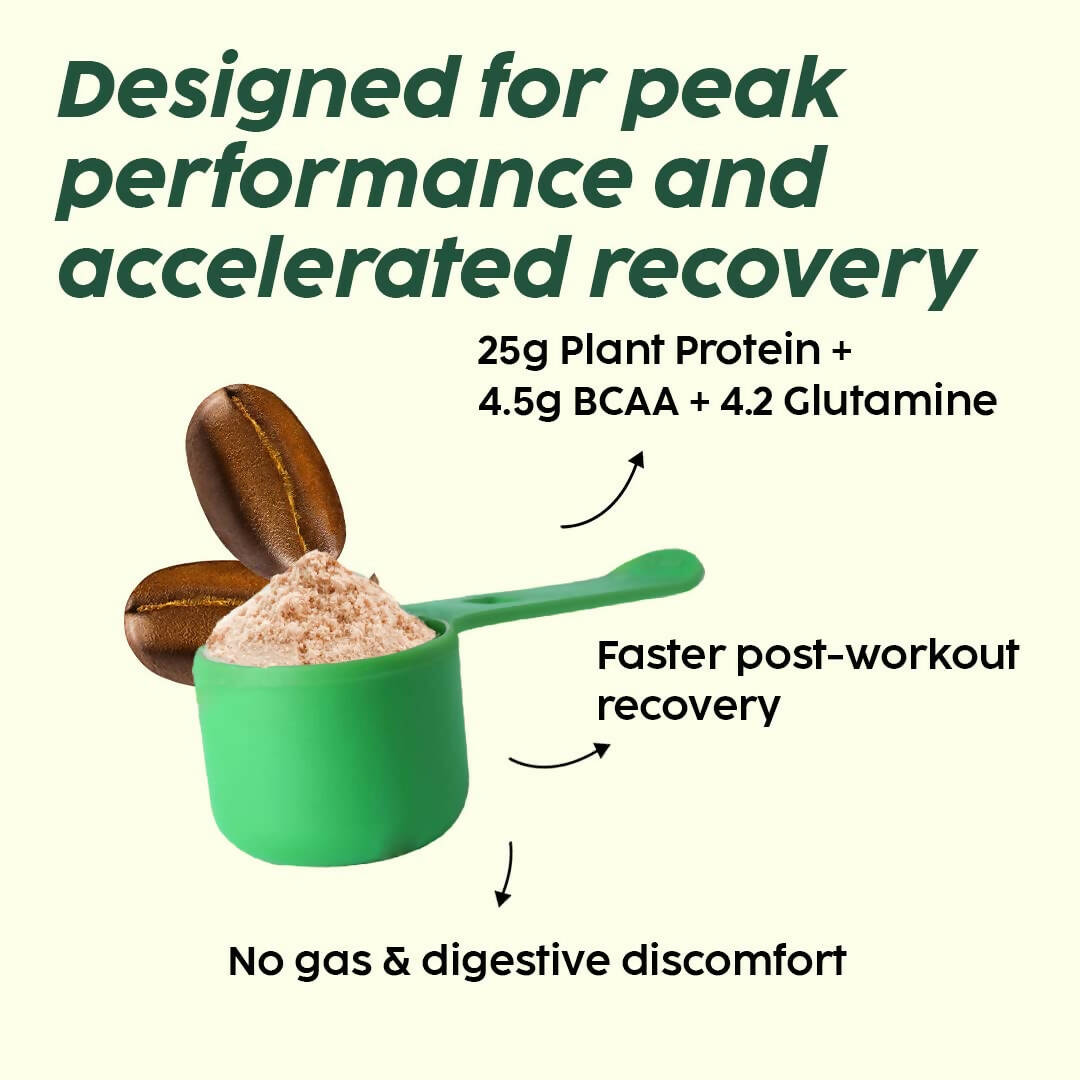 PLIX The Plant Fix Evolve Plant Protein Shake Powder - Cafe Mocha 