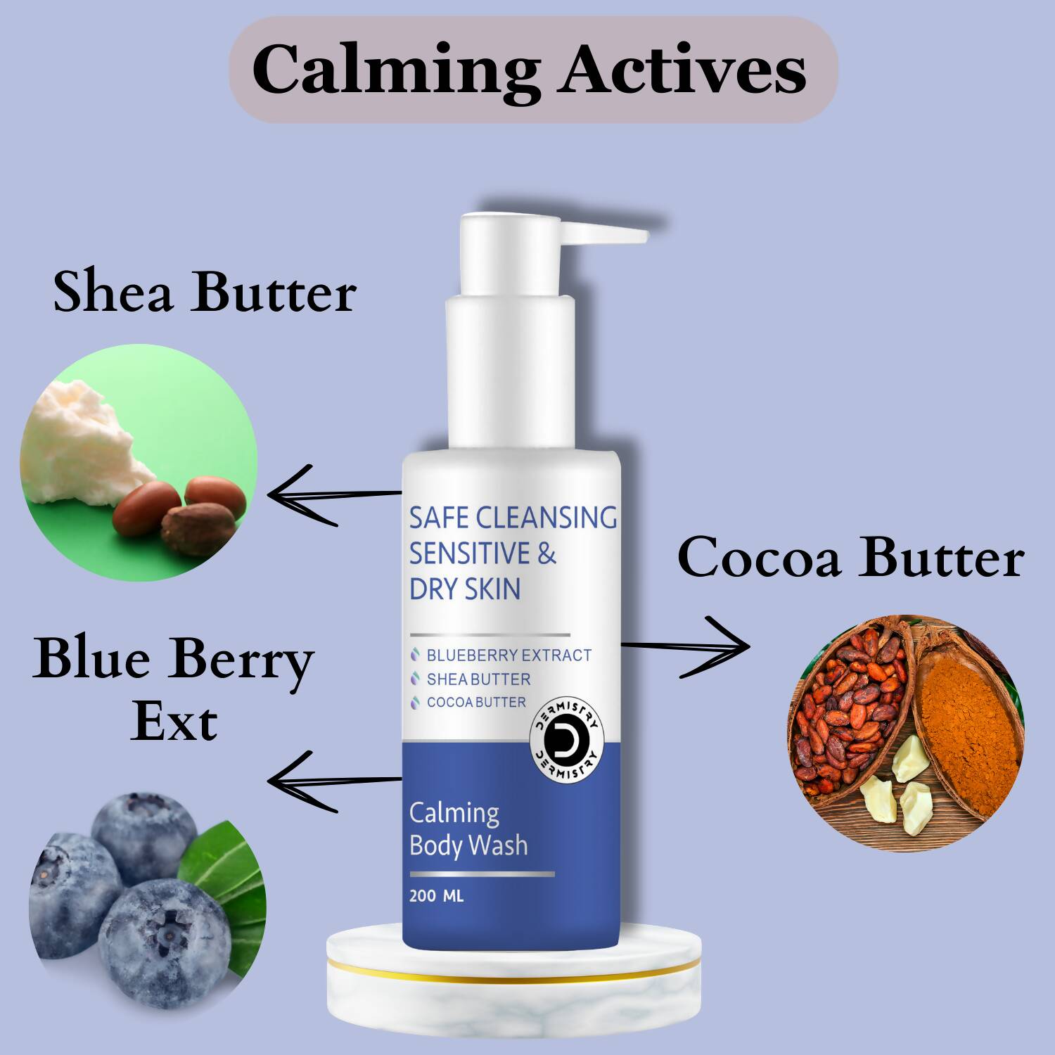 Dermistry Calming Body Wash & Nourishing Body Butter 