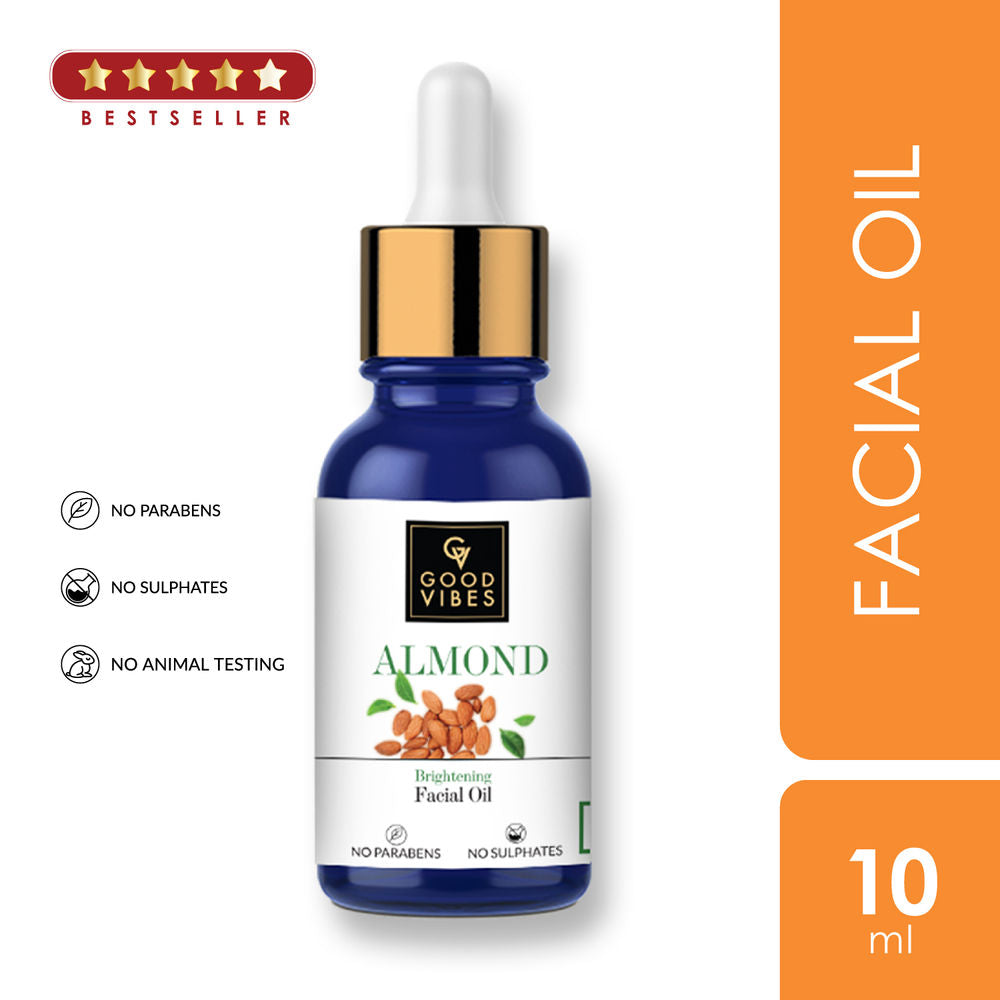 Good Vibes Brightening Facial Oil - Almond
