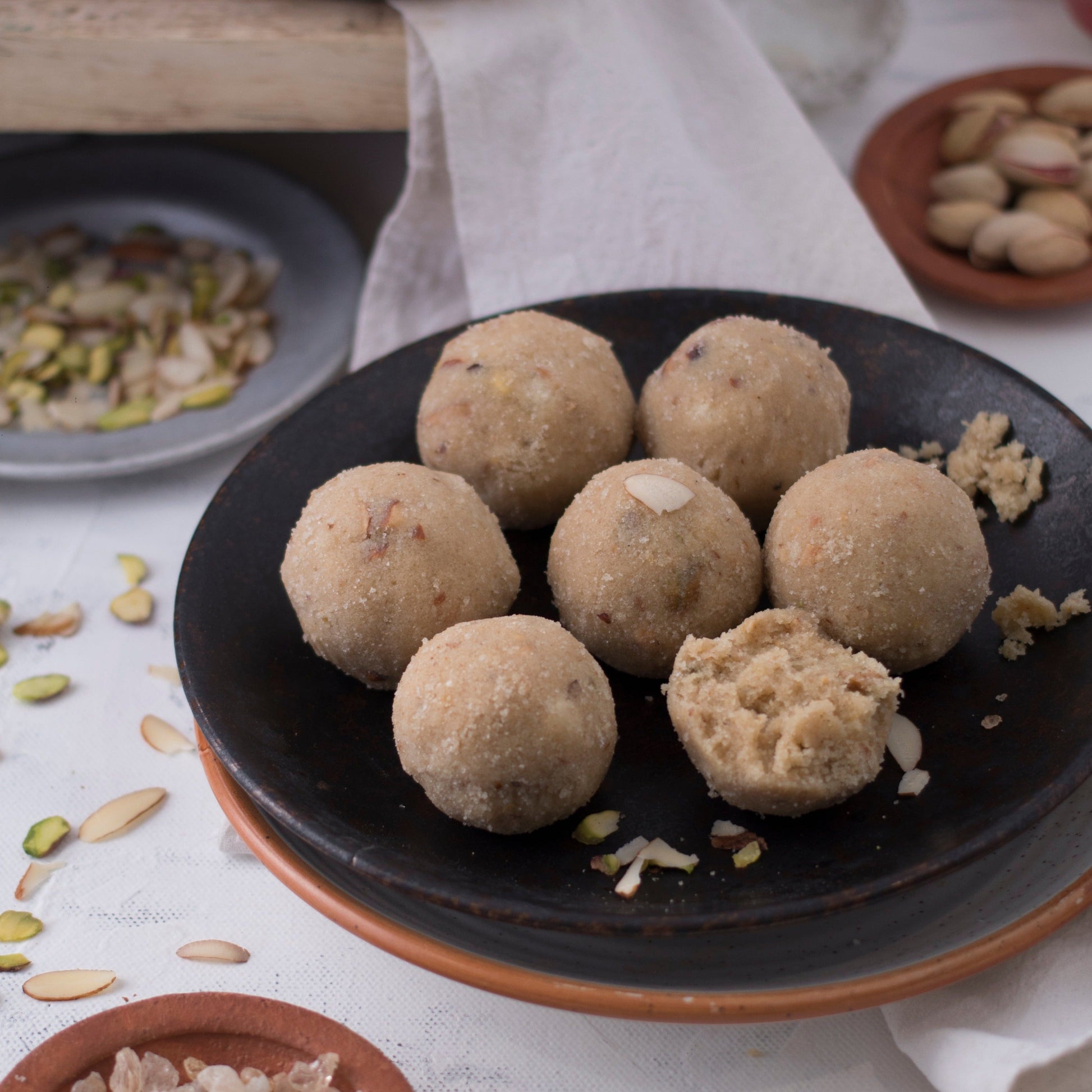 Almond House Gound Laddu 