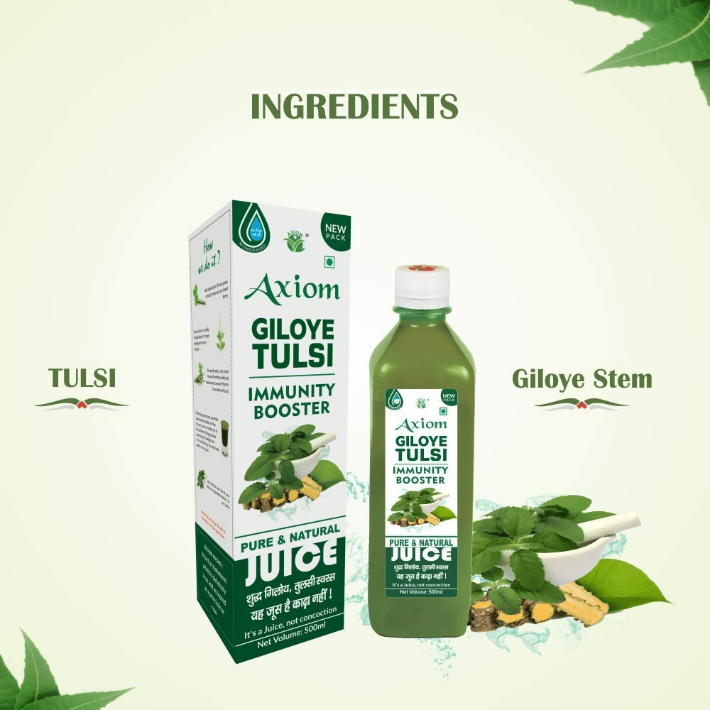 Axiom Pure Tulsi Giloy Stem Juice 