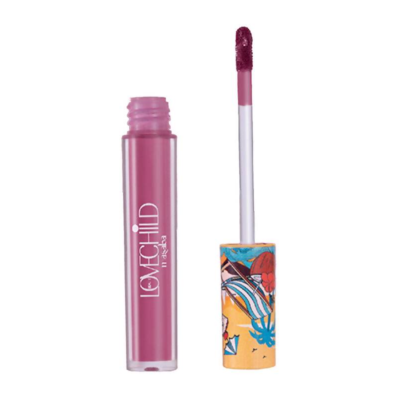 LoveChild By Masaba Gupta Mamma Mia Lush-Matte Lip Creme - Jamun Cooler 