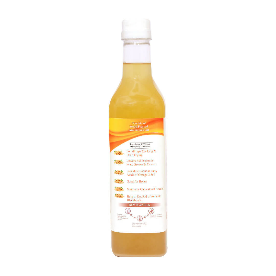 Dorjee Wellness Wood Pressed Groundnut Oil 