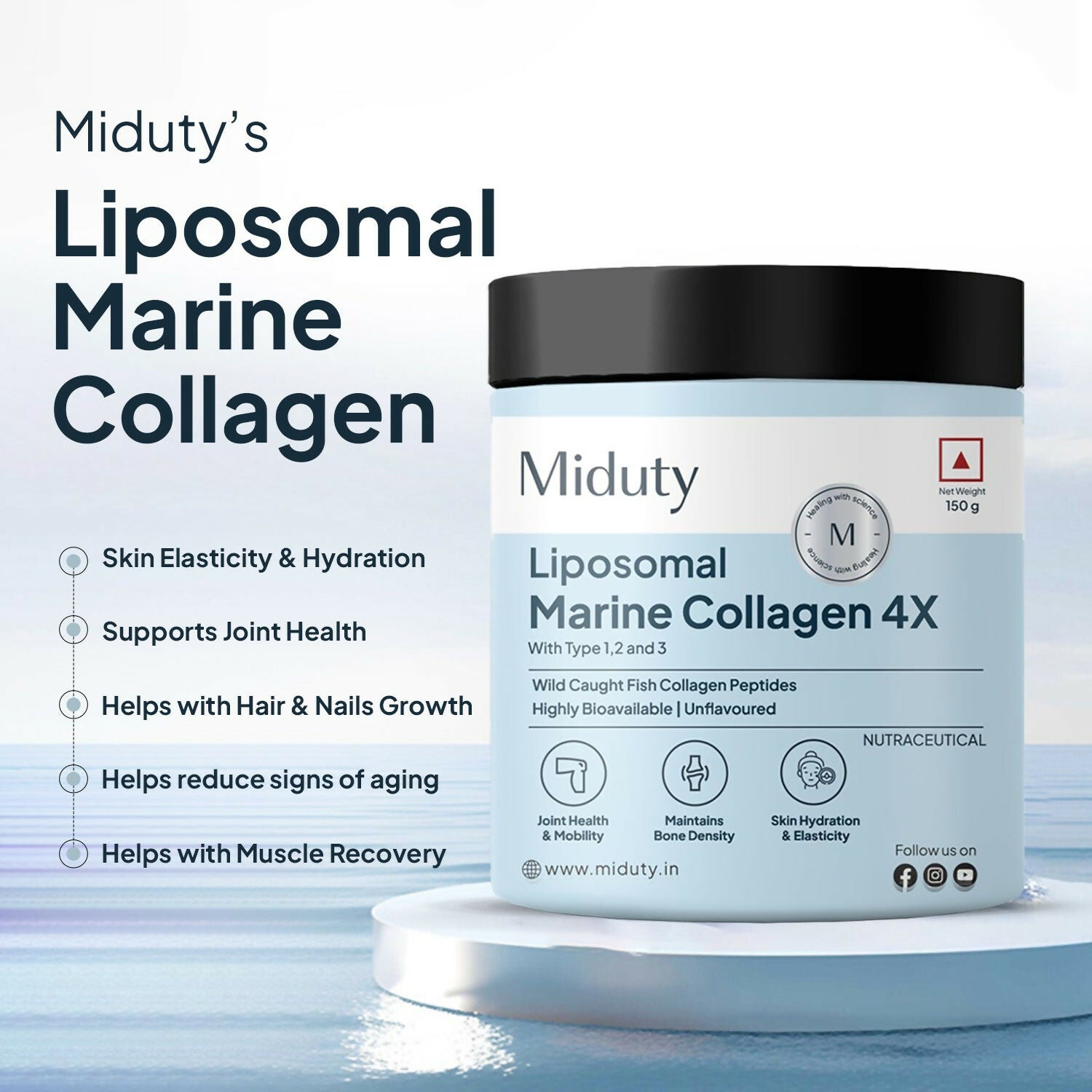 Miduty by Palak Notes Marine Collagen 4X 
