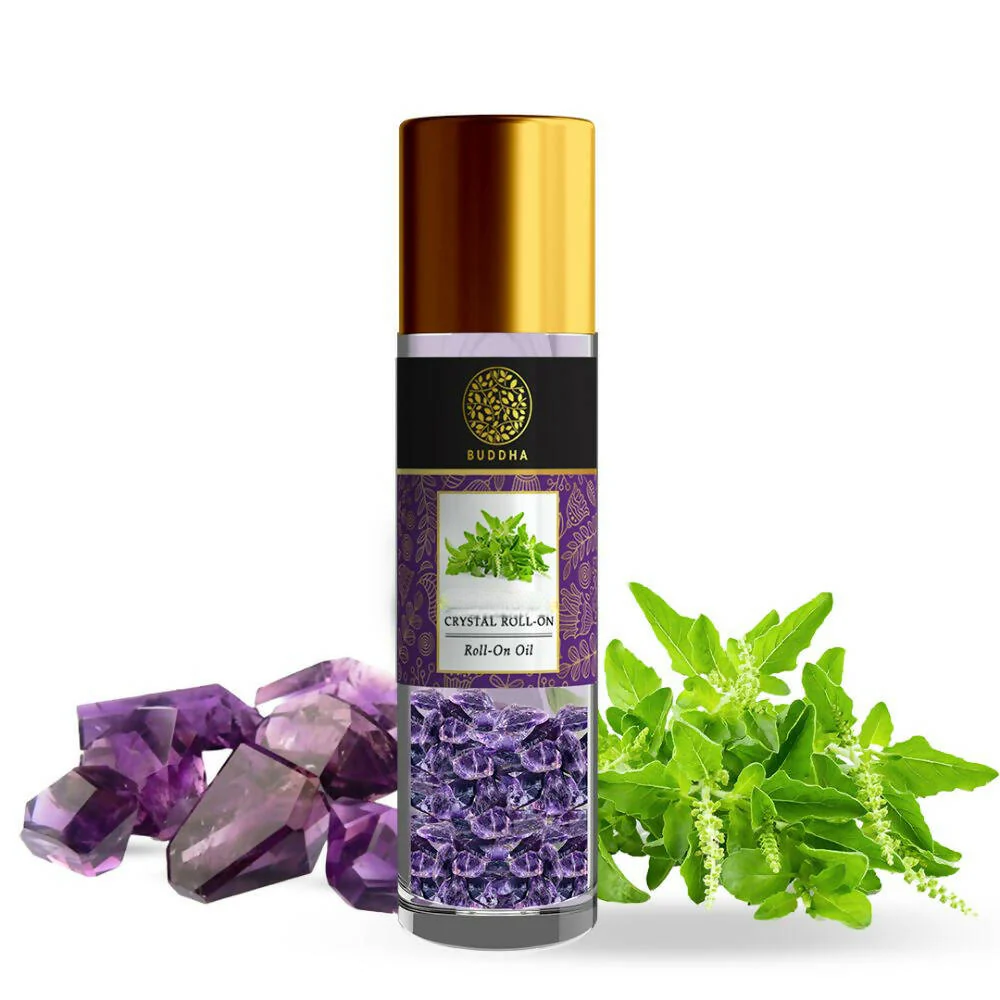 Buddha Natural Crystal Roll-On For Headache Relief 