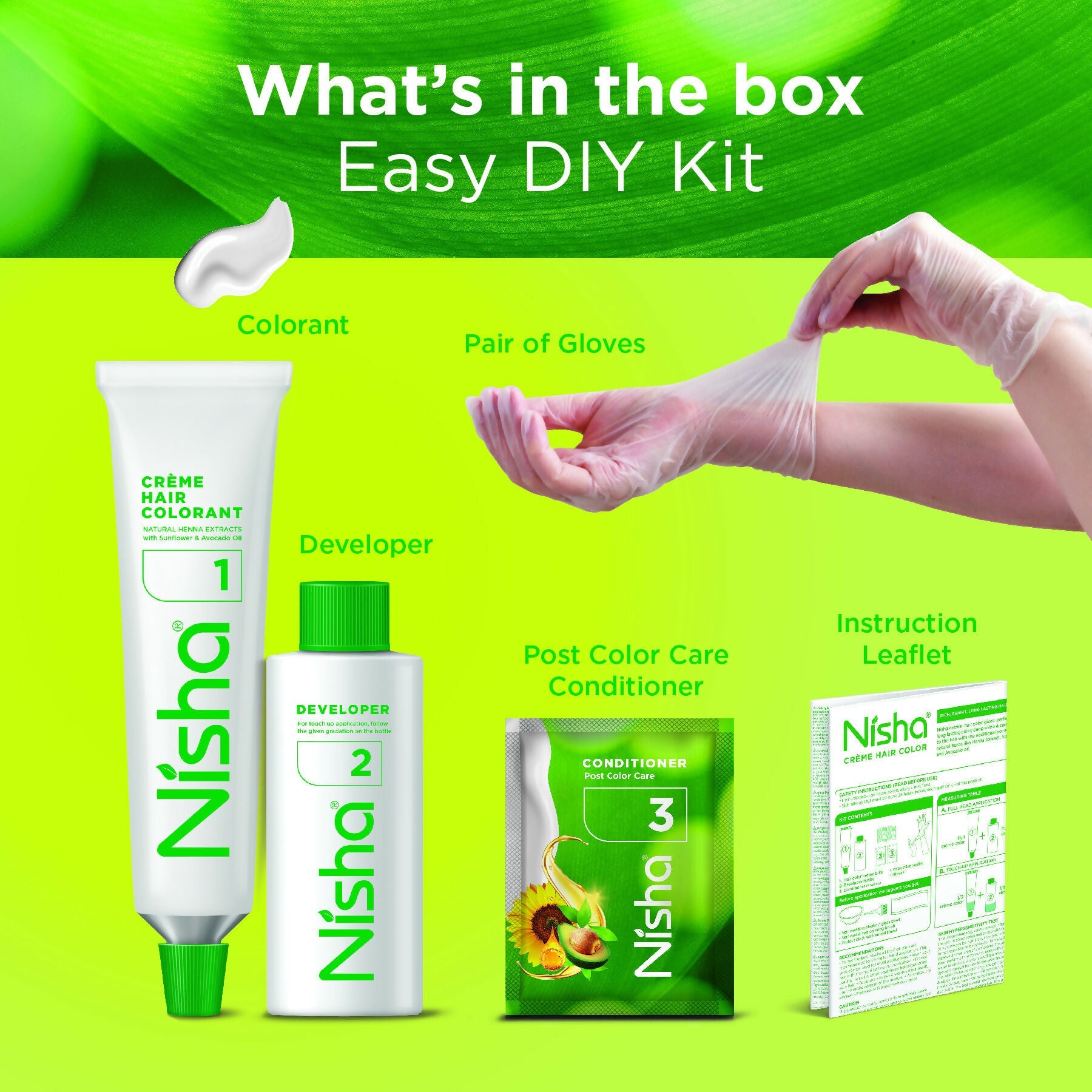 Nisha Creme Hair Color for Women - Natural Brown