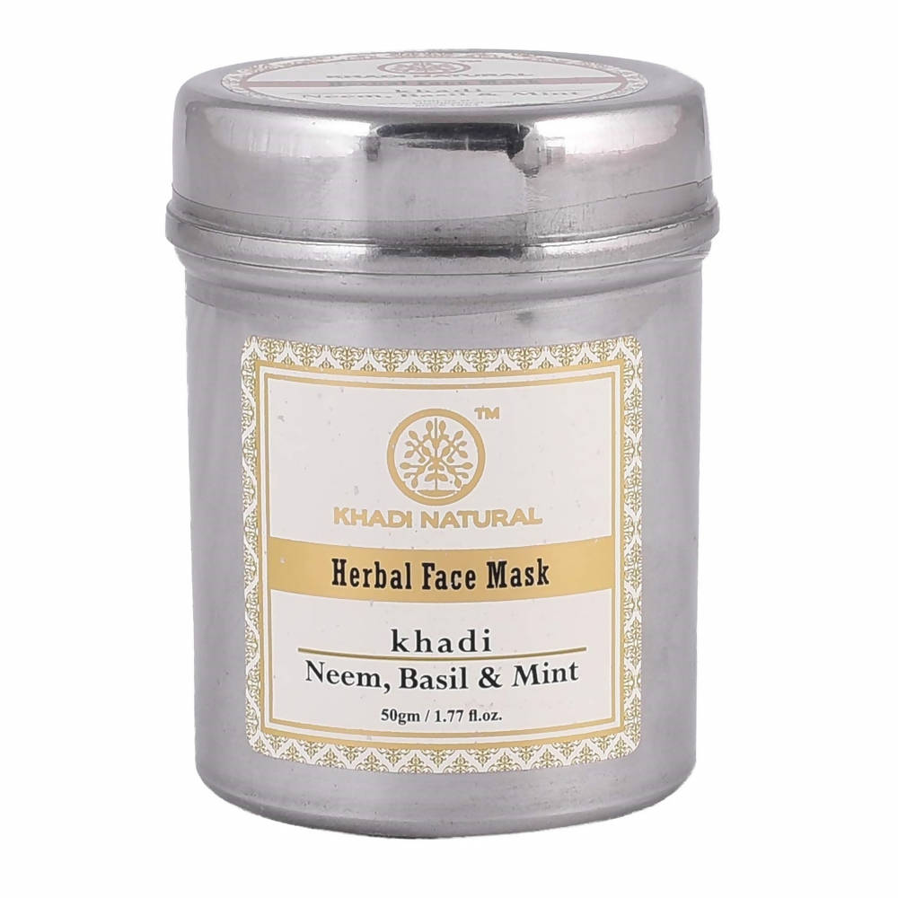 Khadi Natural Neem Basil & Mint Herbal Face Mask 