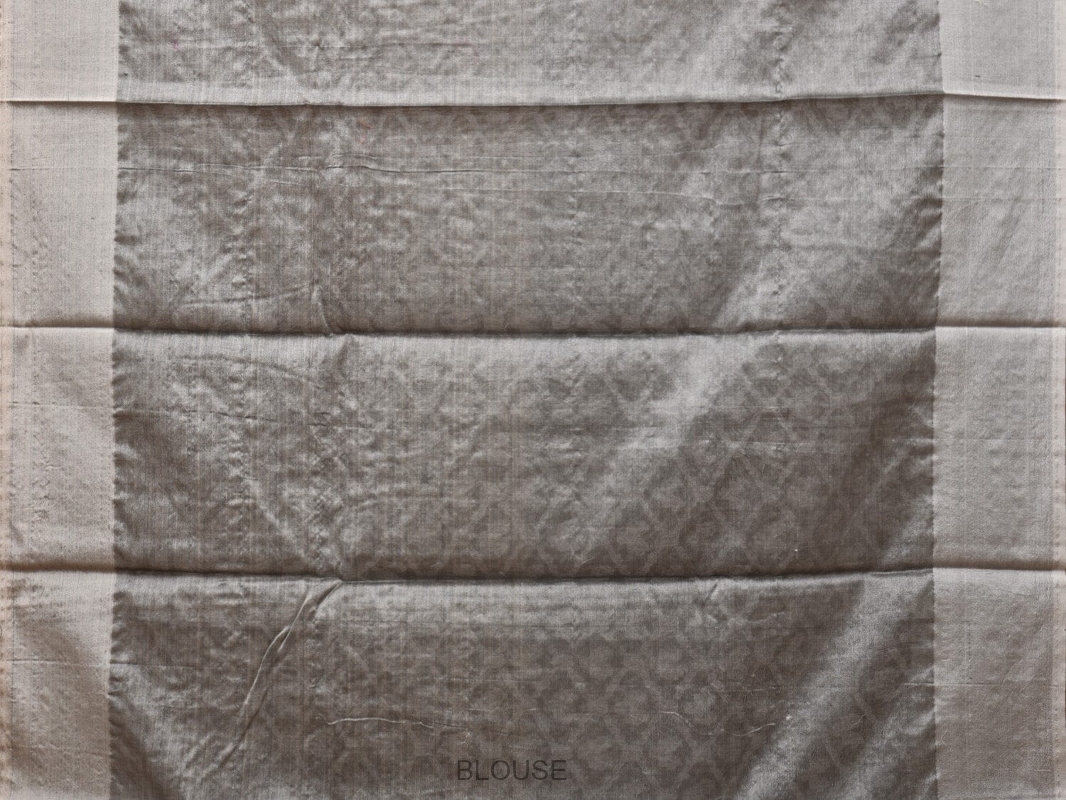 Grey Cut Work Tussar Cotton Grab2Buy with All Over Jamdani Style Design - Global Threads 