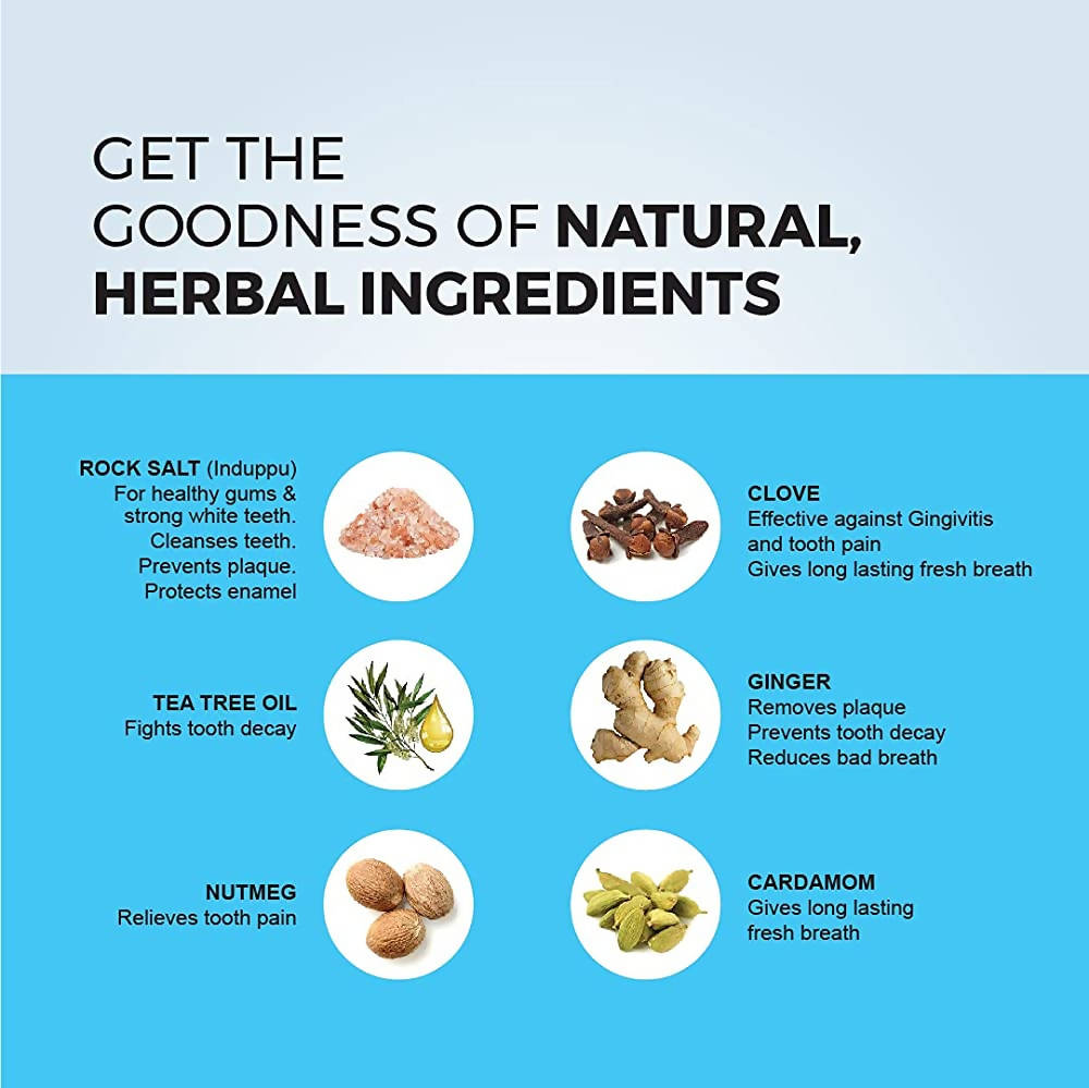 Kp Namboodiri's Natural Salt Toothpaste 