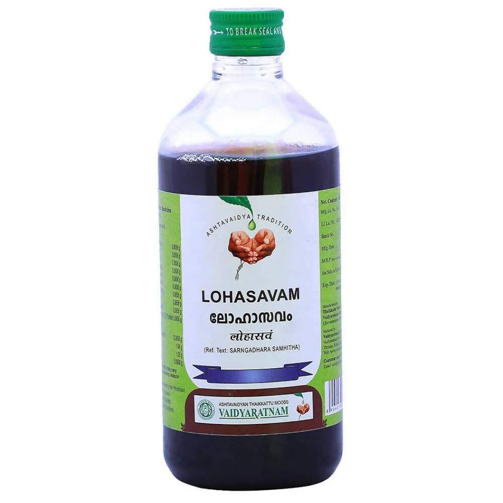 Vaidyaratnam Lohasavam Syrup 