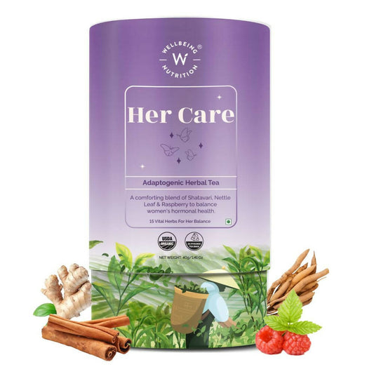 Wellbeing Nutrition Her Care Herbal Tea  Grab2Buy Wellbeing Nutrition Grab2Buy
