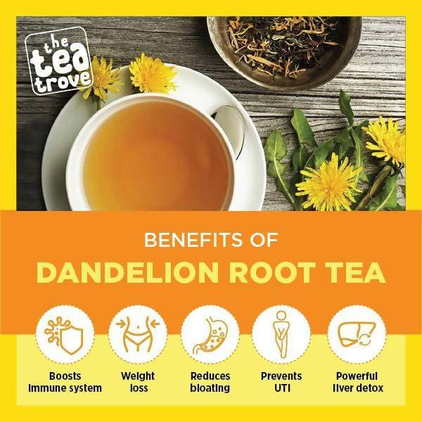 The Tea Trove - Dandelion Root Herbal Tea  Grab2Buy The Tea Trove Grab2Buy
