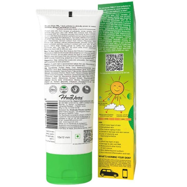 Wow Skin Science Anti Pollution Sunscreen Lotion  Grab2Buy Wow Skin Science Grab2Buy