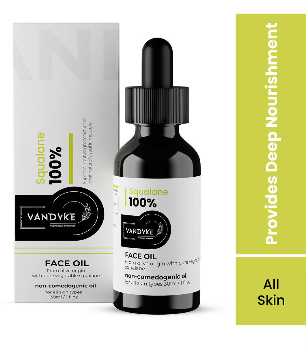 Vandyke Squalane 100% Face Oil  Grab2Buy Vandyke Grab2Buy
