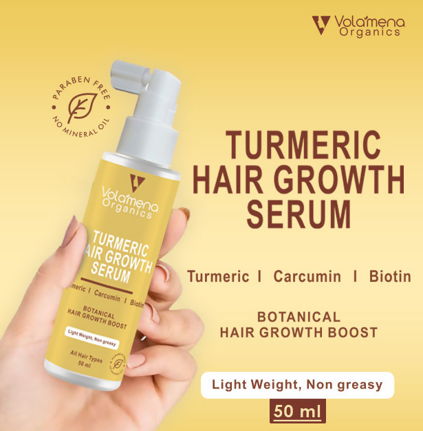 Volamena Turmeric Hair Growth Serum  Grab2Buy Volamena Grab2Buy