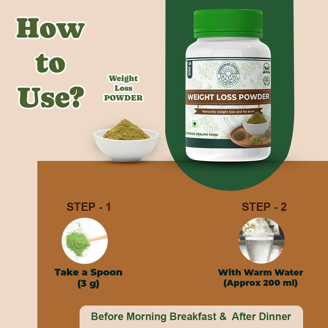 Jayshankar Ayurved Weight Loss Powder 