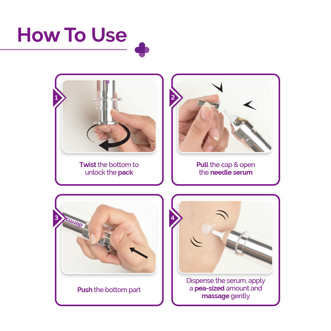 The Derma Co 20000 PPM Kojic Acid Microneedle Face Serum Shot for Pigmentation & Skin Renewal  Grab2Buy The Derma Co Grab2Buy