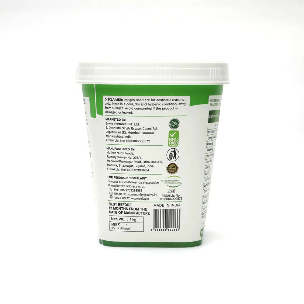 OZiva Natural Peanut Butter-Creamy 