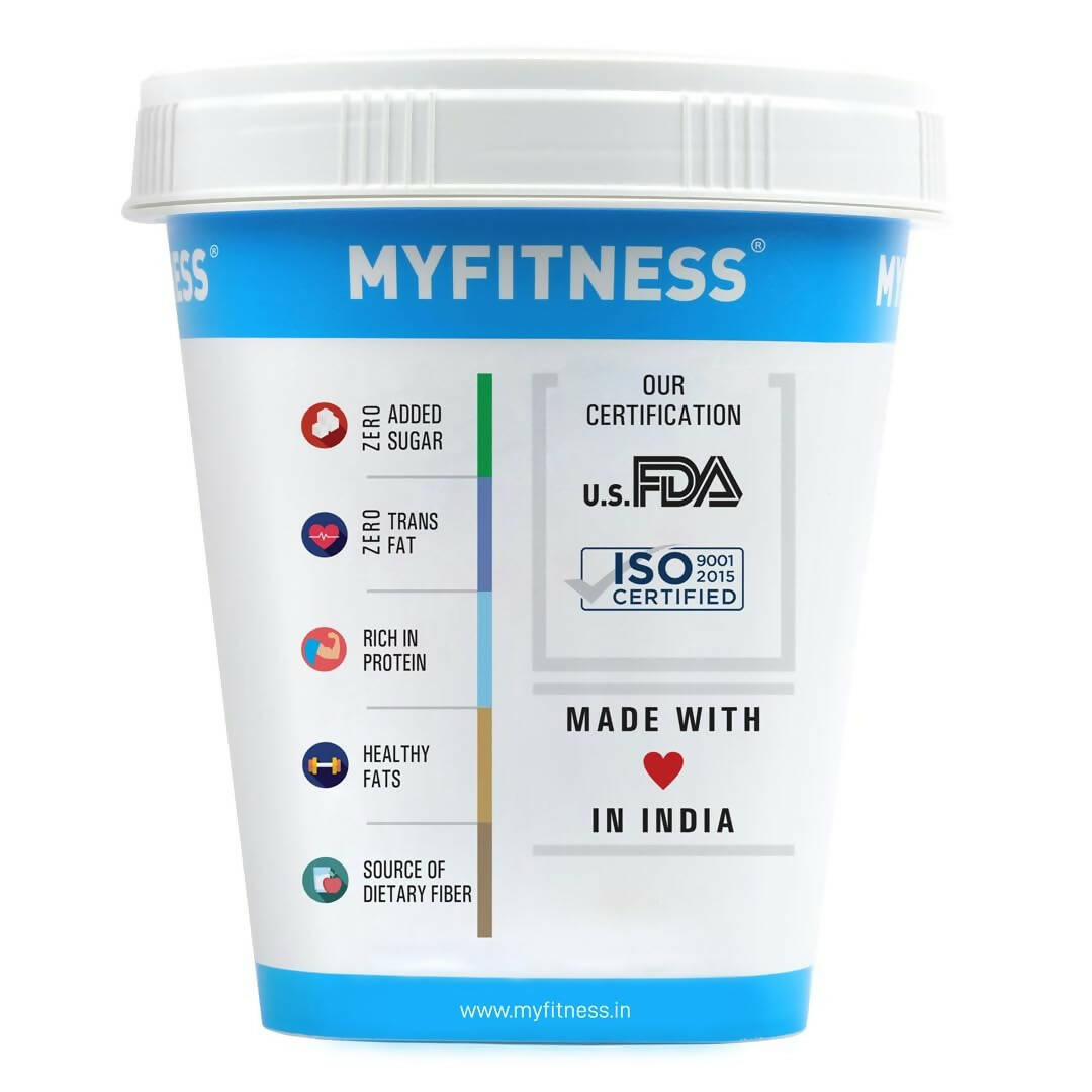 Myfitness All Natural Unsweetened Peanut Butter Crunchy - Grab2buy