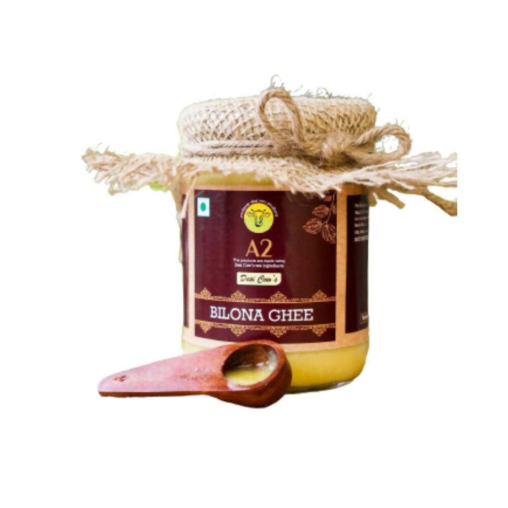 A2 Organics Desi Gir Cow A2 Bilona Ghee | Cultured Ghee | Vedic Bilona Method Ghee 