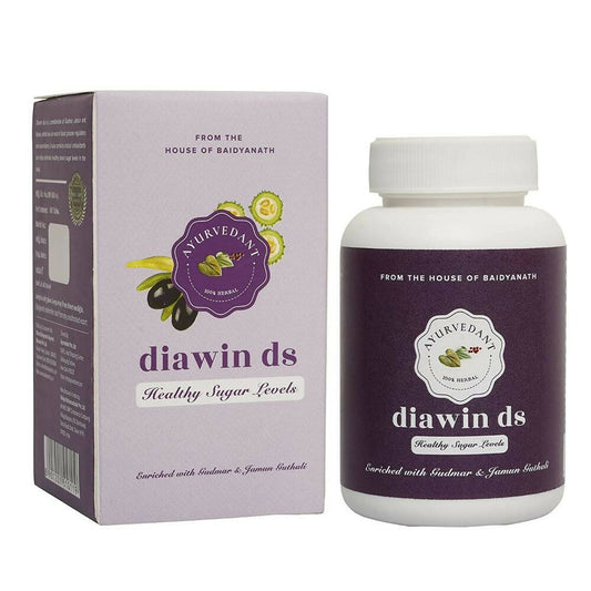 Baidyanath Jhansi Ayurvedant Diawin Ds Tablets - Grab2buy