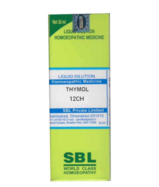 SBL Homeopathy Thymol Dilution - Limited Time Offer Genie India
