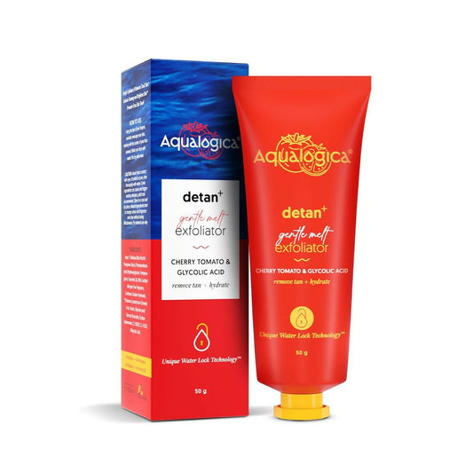 Aqualogica Detan+ Gentle Melt Exfoliator Visibly Removes Tan for Brighten & Smooth Skin - Grab2buy
