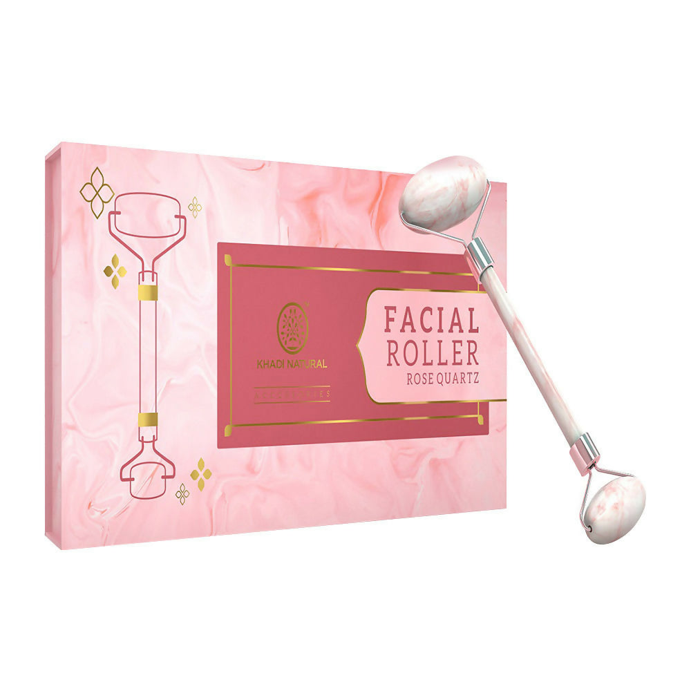 Khadi Natural Rose Quartz Facial Roller  Grab2Buy Khadi Natural Grab2Buy