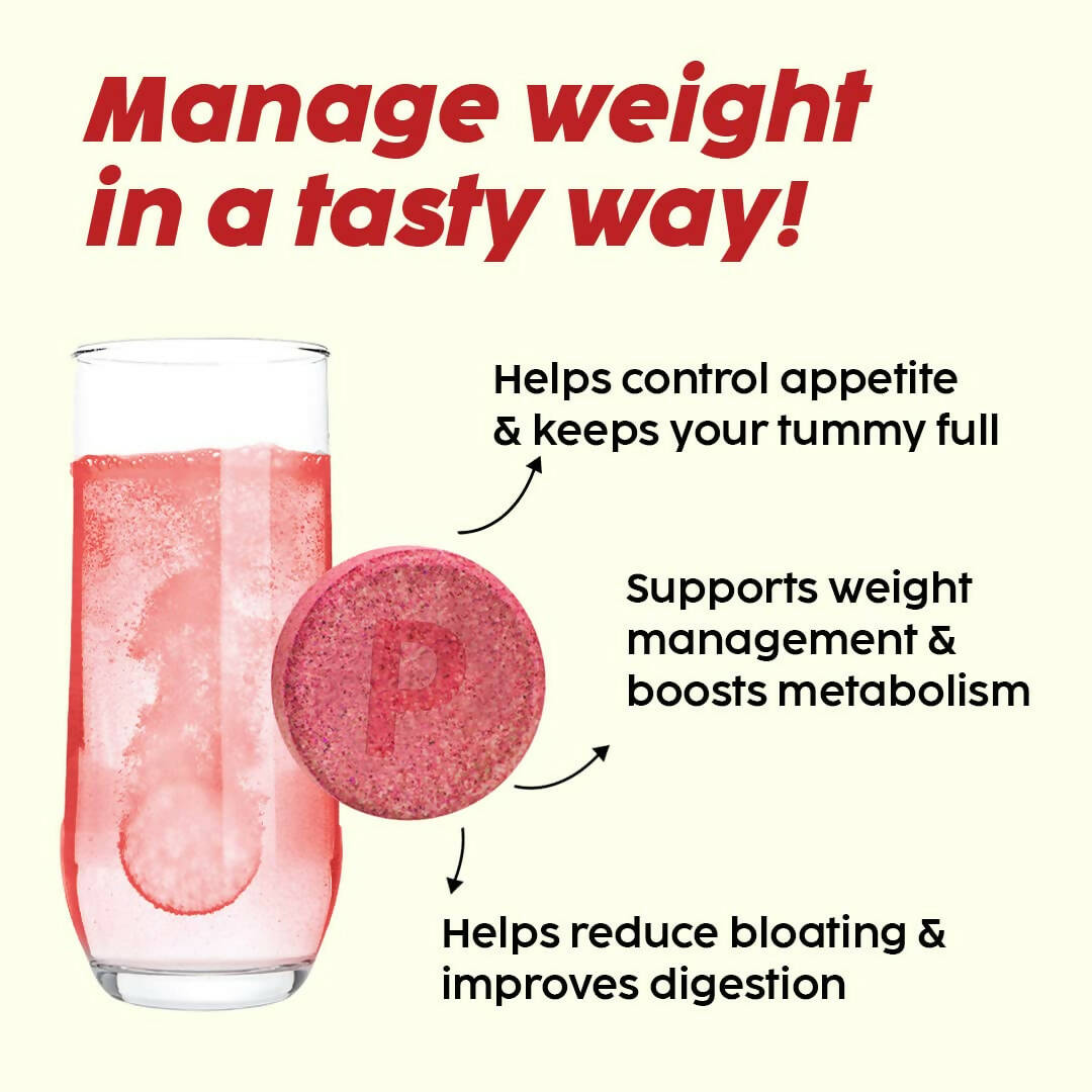PLIX The Plant Fix Apple Cider Vinegar Effervescent Tablets with Mother - Apple 