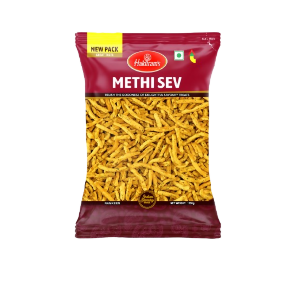 Haldiram’s Methi Sev Crispy & Crunchy Traditional Sev 