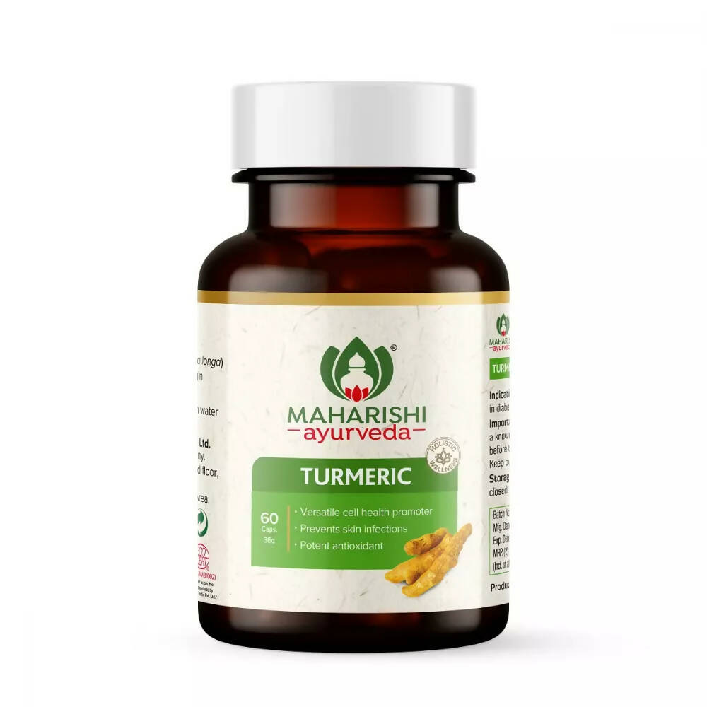 Maharishi Ayurveda Organic Turmeric Capsules - Grab2buy