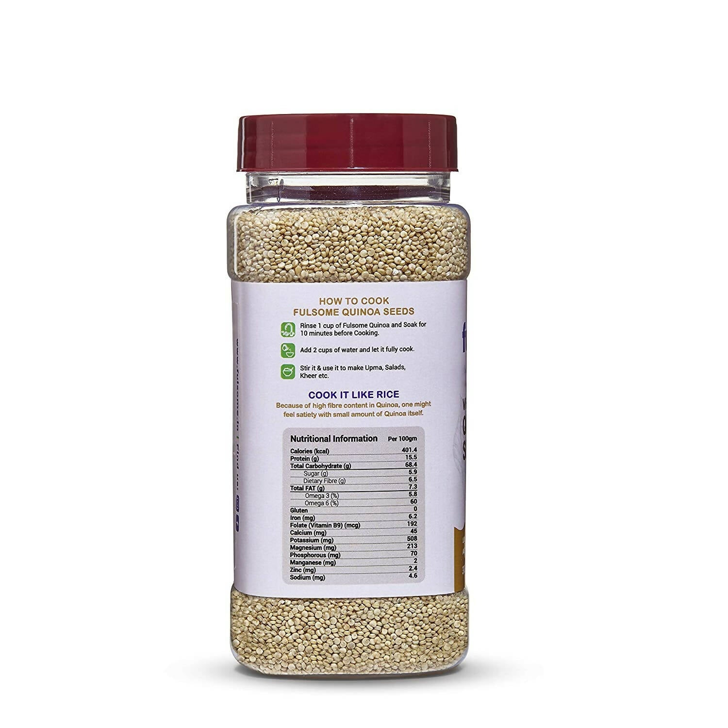 Fulsome White Quinoa Seeds - Grab2buy