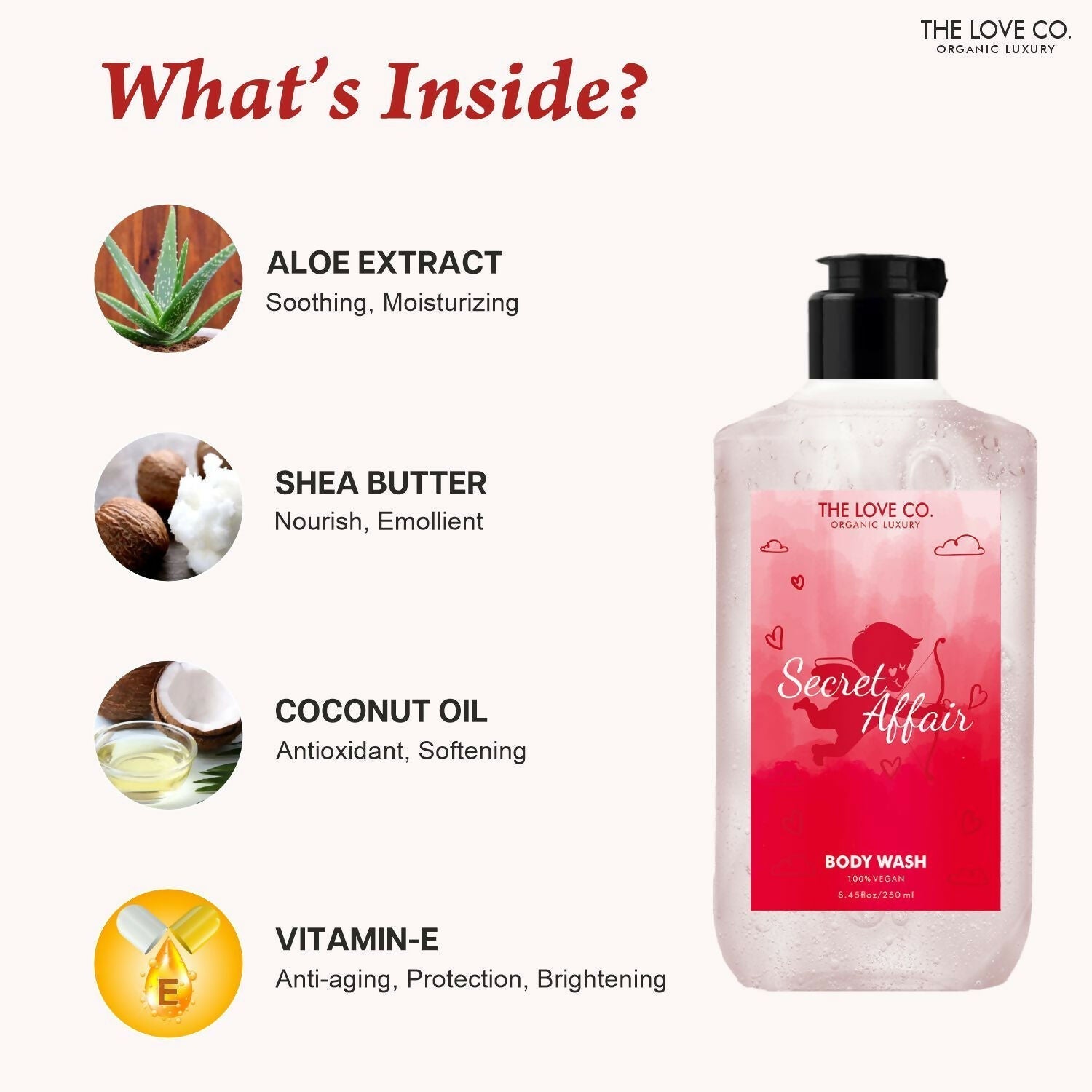 The Love Co. Secret Affair Body Wash  Grab2Buy The Love Co. Grab2Buy
