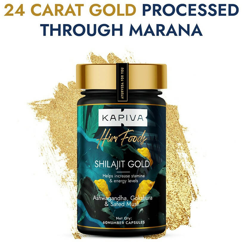 Kapiva Ayurveda Him Foods Sj Gold Capsules - Grab2buy