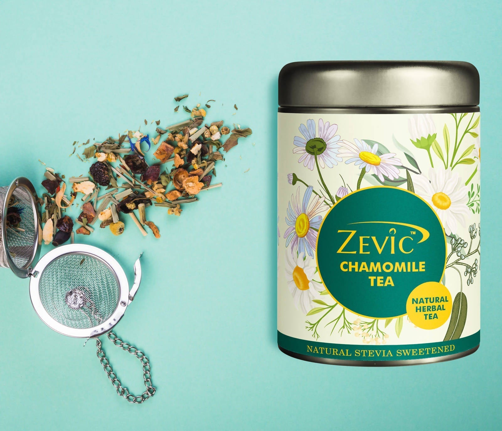 Zevic Chamomile Green Tea  Grab2Buy Zevic Grab2Buy