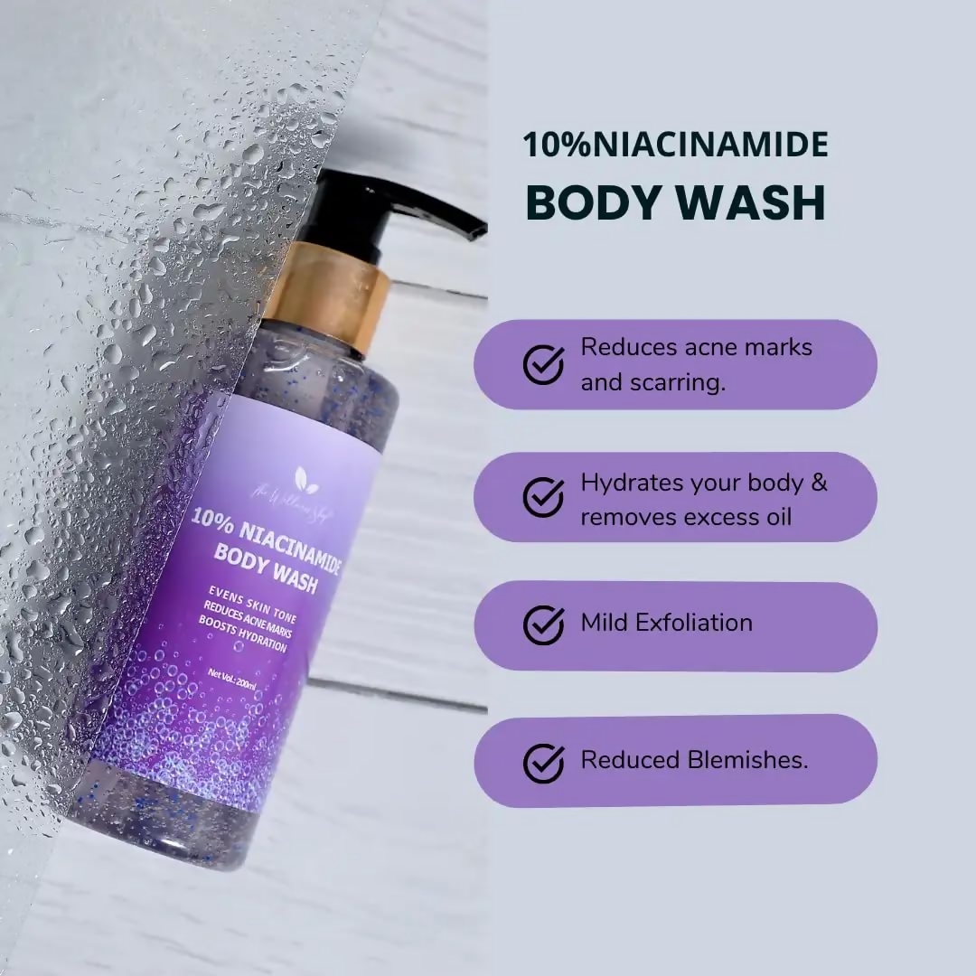 The Wellness Shop 10% Niacinamide Body Wash  Grab2Buy The Wellness Shop Grab2Buy