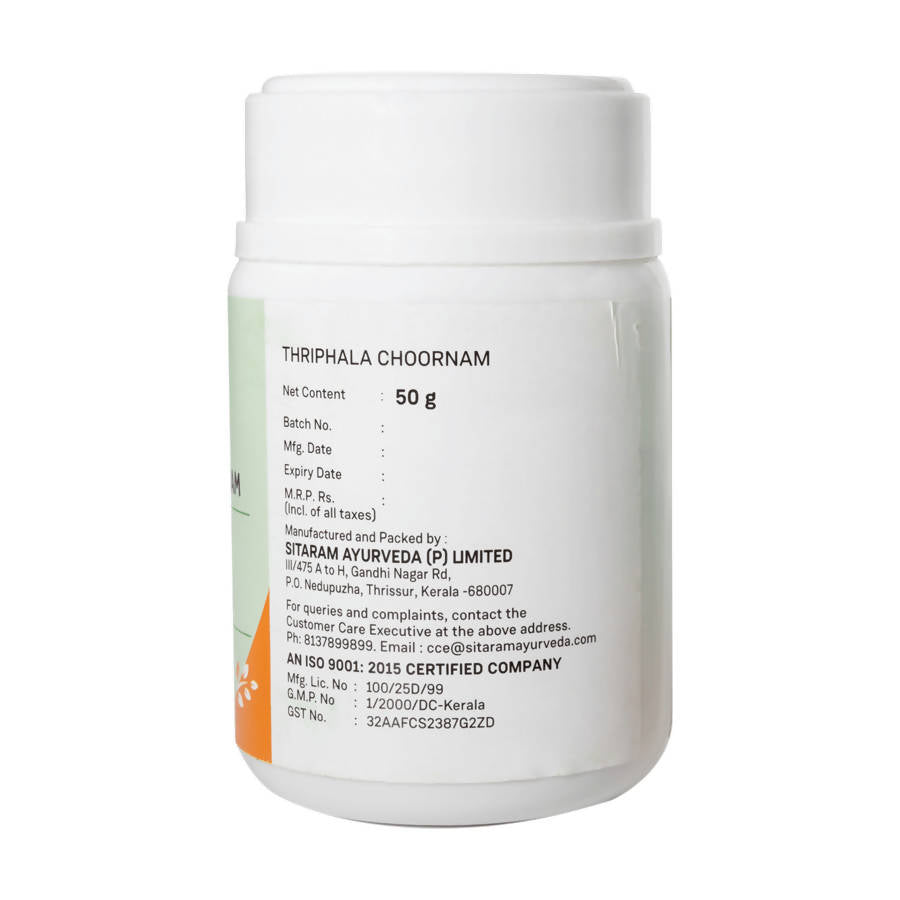Sitaram Ayurveda Thriphala Choornam 
