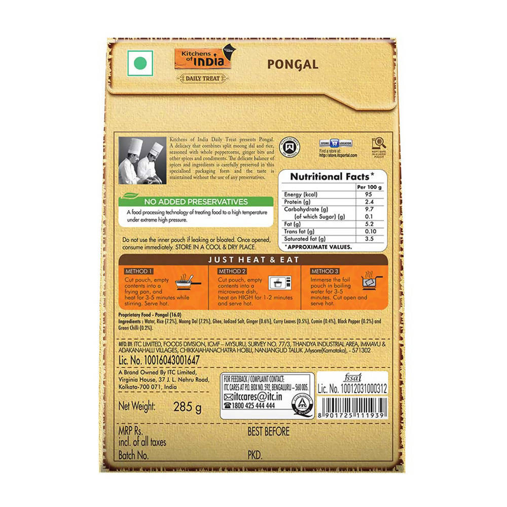 Kitchens of India Pongal - Grab2buy