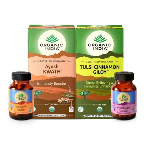 Organic India Immunity Kit Essential - Grab2buy