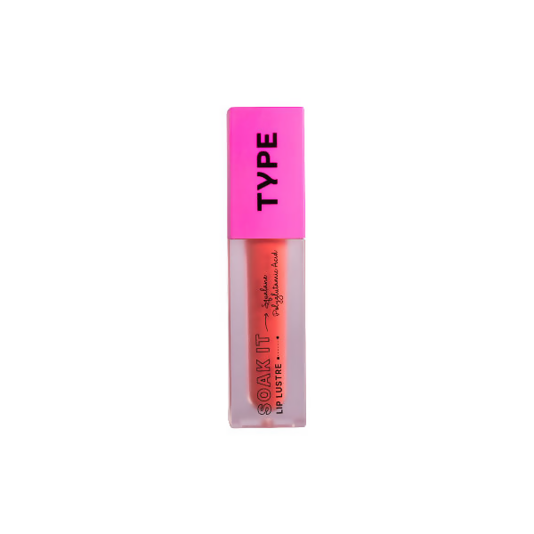 Type Beauty Soak It Lip Luster - Influencer 400  Grab2Buy Type Beauty Grab2Buy