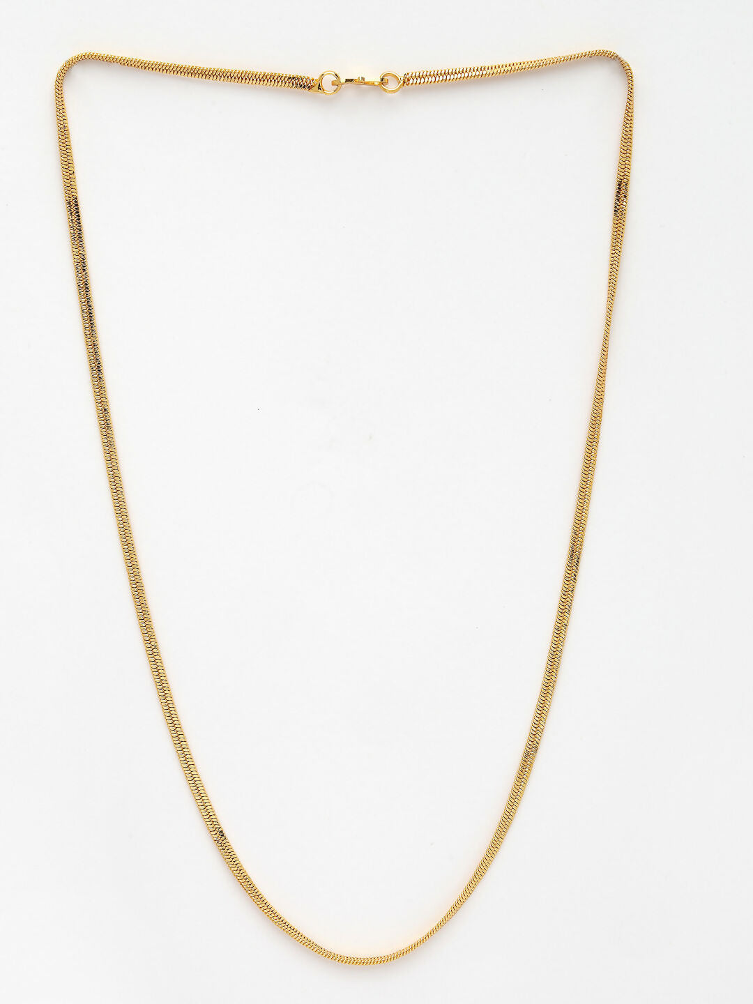 NVR Women's Set of 2 Silver & Gold Rhodium-Plated Minimal Chain 