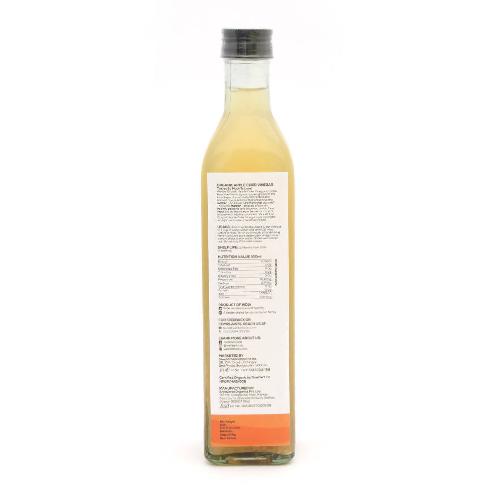 Wellbe Organic Apple Cider Vinegar