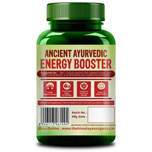 Himalayan Organics Ashwagandha 1000 mg Vegetarian Capsules 